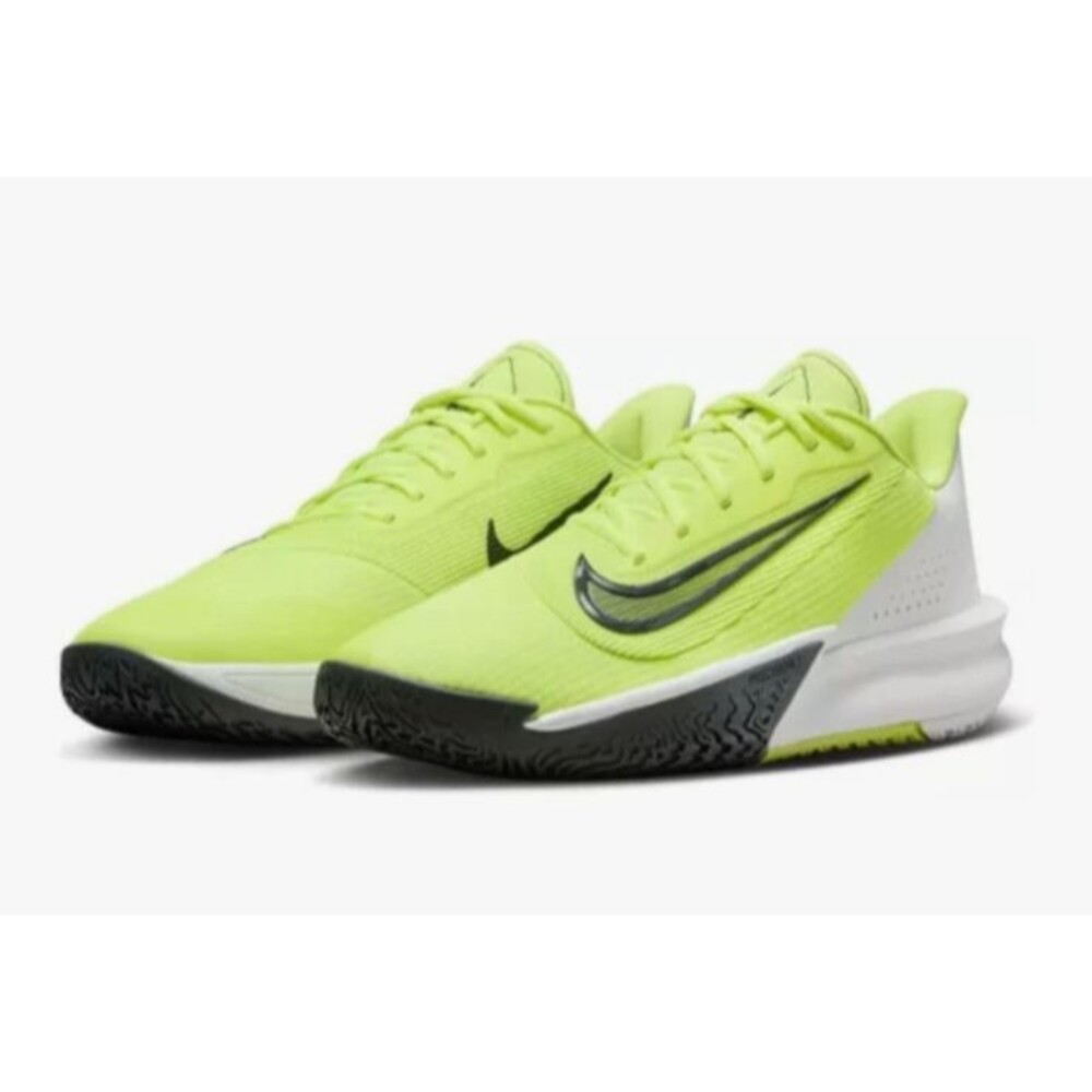 Nike Men's Volt/White Precision VII Laced Athletic Tennis Shoe  Size 9  NWOT